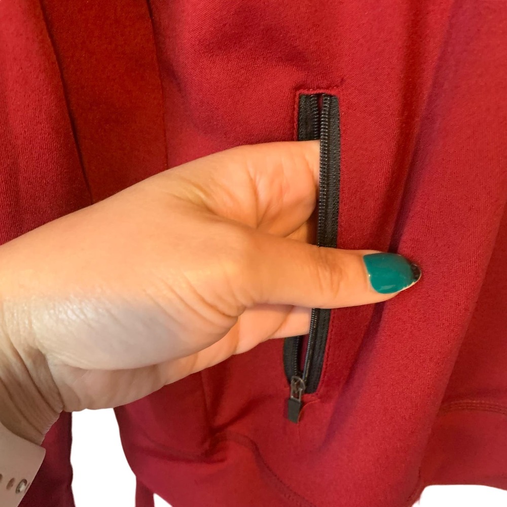 Women’s Burgundy Track Suit Set - Picture 6 of 9